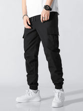 Load image into Gallery viewer, Jet Black Cargo Pant -Unisex-Aesthetic Gen
