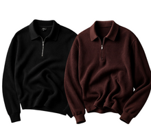 Load image into Gallery viewer, Pack Of 2 90_s Vintage Ribbed Half_ Zip Sweater