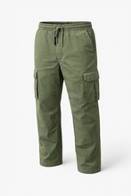 Load image into Gallery viewer, Olive Stone Baggy Cargo Pants -Unisex