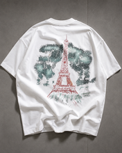 Load image into Gallery viewer, White Urban Skyline Oversized Tee