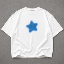 Load image into Gallery viewer, White Eclipse Star Oversized Tee