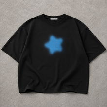 Load image into Gallery viewer, Black Eclipse Star Oversized Tee