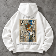 Load image into Gallery viewer, White Midnight Print Vincent Oversized Hoodie