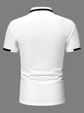 Load image into Gallery viewer, Manfinity Homme Polo Shirt Brooklyn In White
