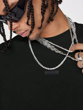 Load image into Gallery viewer, AXEPEAK Drop Shoulder T-Shirt With English Graphic Print - Aesthetic Gen