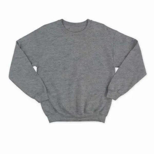 Basic Gray Sweatshirt-Aesthetic Gen