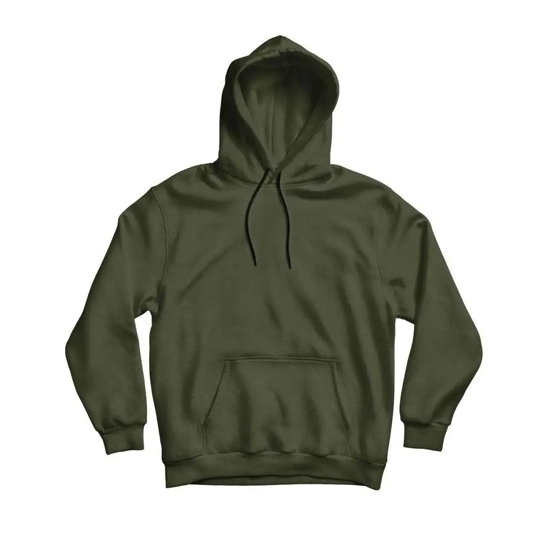 Basic green hoodie best sale