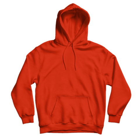 Basic Red Hoodie-Aesthetic Gen