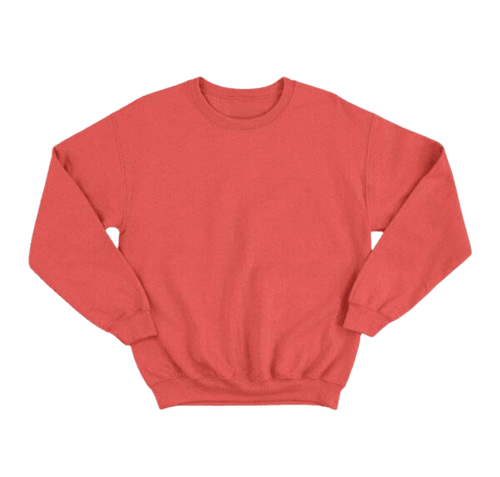 Basic Red Sweatshirt-Aesthetic Gen