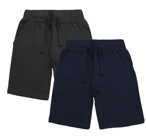 Bundle Of 2 Basic Shorts-Aesthetic Gen
