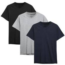 Load image into Gallery viewer, Bundle Of 3 V-Neck T-Shirt-Aesthetic Gen
