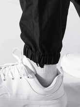 Load image into Gallery viewer, Jet Black Cargo Pant - Unisex - Aesthetic Gen