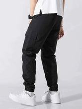 Load image into Gallery viewer, Jet Black Cargo Pant - Unisex - Aesthetic Gen