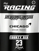 Load image into Gallery viewer, Manfinity EMRG Color Block Letter Printed Black T-Shirt - Aesthetic Gen