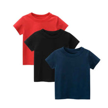 Load image into Gallery viewer, Pack Of 3 Basic Kids T-Shirt - Aesthetic Gen Pakistan
