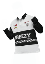 Load image into Gallery viewer, Racing EMRG Men's Casual Color Block Full Sleeves Polo T-Shirt - Aesthetic Gen