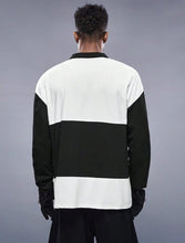 Load image into Gallery viewer, Racing EMRG Men's Casual Color Block Full Sleeves Polo T-Shirt - Aesthetic Gen