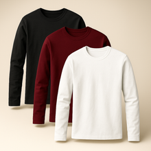Load image into Gallery viewer, Bundle Of 3 Full Sleeves T-shirt