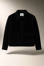 Load image into Gallery viewer, Pack Of 2 Maroon & Black Turkish Suede Velvet Zipper Styling Coat