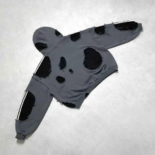 Load image into Gallery viewer, Ripped Stripes Hoodie
