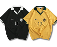 Load image into Gallery viewer, Pack Of 2 Manfinity Sporsity Patchwork Number Print Polo Shirt

