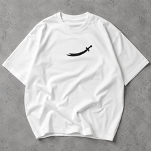 Load image into Gallery viewer, White Al Sabir Oversized Tee
