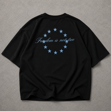 Load image into Gallery viewer, Black Eclipse Star Oversized Tee
