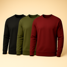 Load image into Gallery viewer, Bundle Of 3 Basic Sweatshirts
