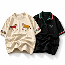 Load image into Gallery viewer, Pack Of 2 Horse Embroidery &amp; Court Polo
