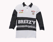 Load image into Gallery viewer, Racing EMRG Men&#39;s Casual Color Block Full Sleeves Polo T-Shirt
