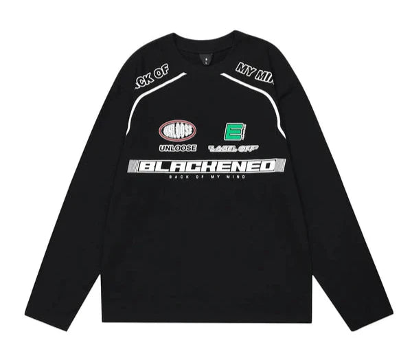 OVDY Racing Graphic Long-Sleeve T-Shirt