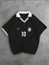 Load image into Gallery viewer, Manfinity Sporsity Patchwork Number Print Polo Shirt
