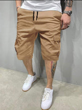Load image into Gallery viewer, Khaki Cargo Shorts
