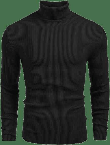 Basic Black High neck - Aesthetic Gen