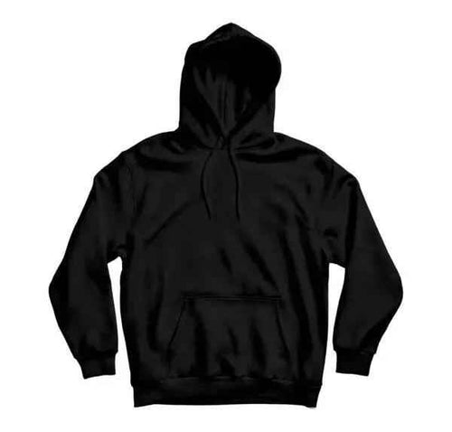 Basic Black Hoodie - Aesthetic Gen