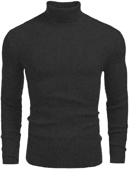 Basic Charcoal High neck