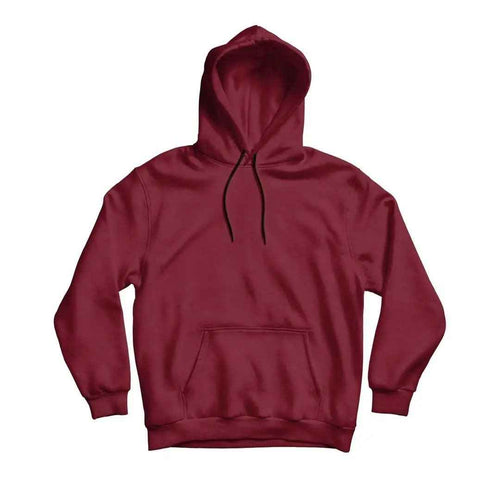 Basic Maroon Hoodie - Aesthetic Gen