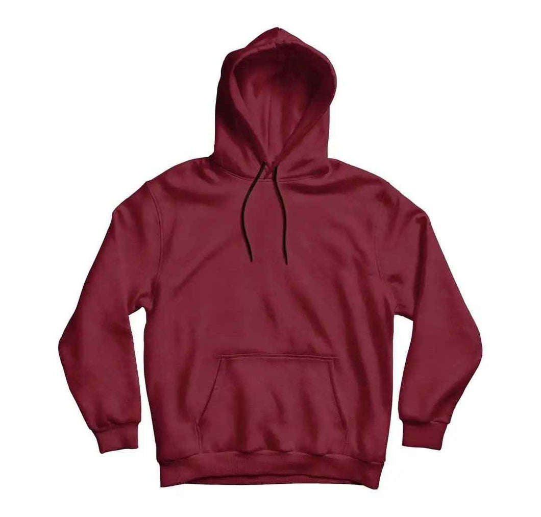 Basic Maroon Hoodie - Aesthetic Gen