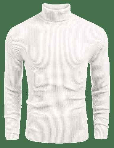 Basic White High neck - Aesthetic Gen