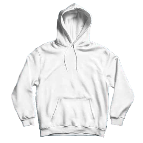 Basic White Hoodie