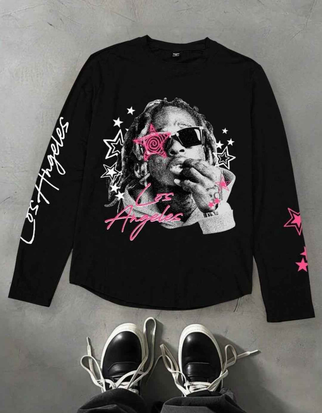 Black Genius Ode Full Sleeve Tee - Aesthetic Gen