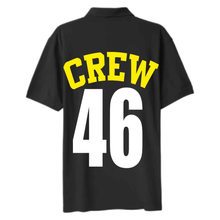 Load image into Gallery viewer, Black Signature Crew Polo - Aesthetic Gen
