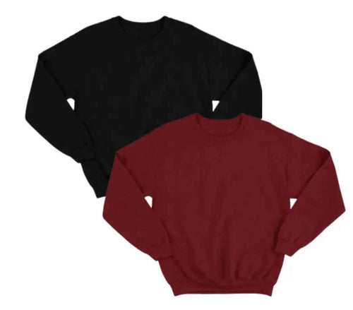 Bundle Of 2 Basic Sweatshirts - Aesthetic Gen