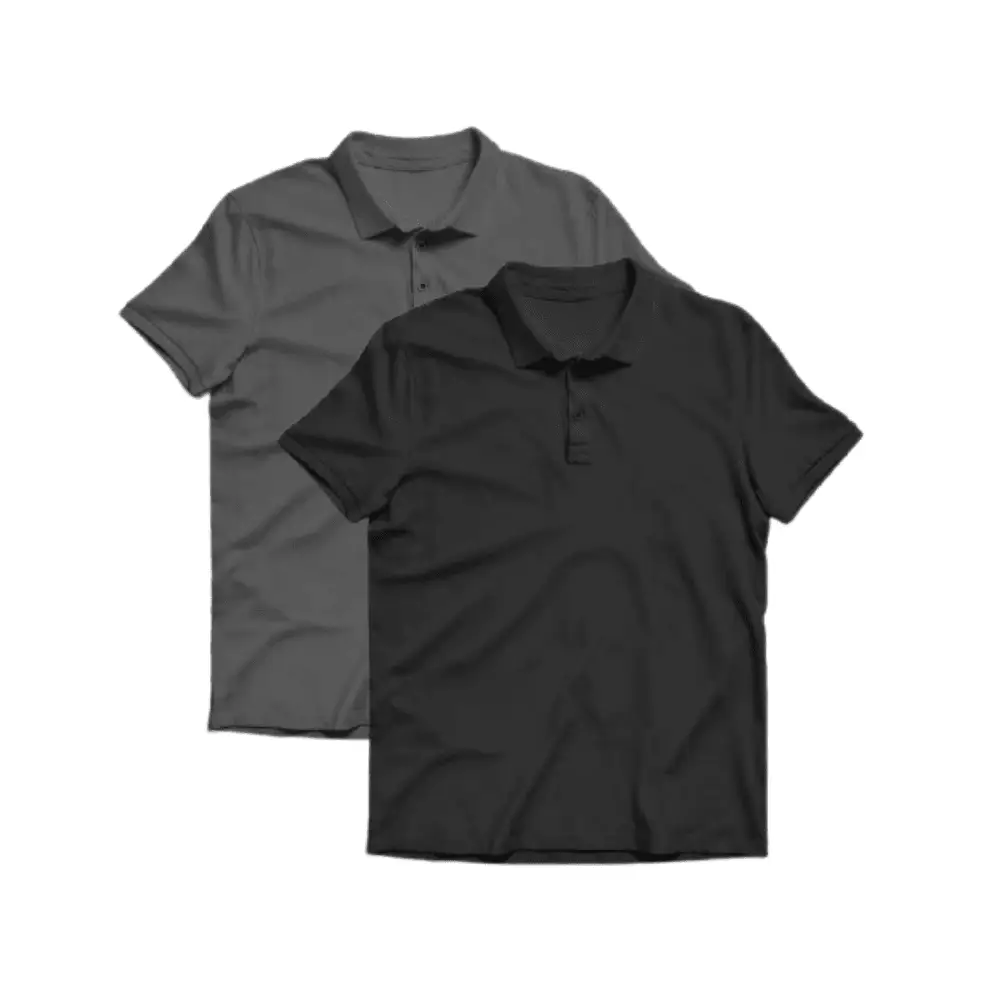 BUNDLE OF 2 POLO T-SHIRTS-Aesthetic Gen