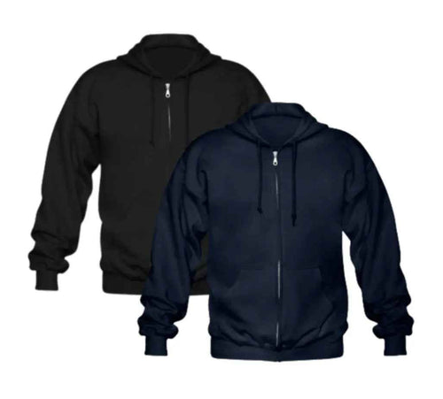 Bundle Of 2 Zipper Hoodies - Aesthetic Gen