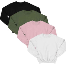 Load image into Gallery viewer, Bundle Of 4 Basic Sweatshirts - Aesthetic Gen
