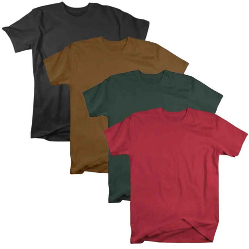 Bundle Of 4 Half Sleeves T-Shirt - Aesthetic Gen