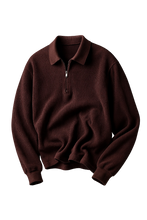 Load image into Gallery viewer, Pack Of 2 90_s Vintage Ribbed Half_ Zip Sweater
