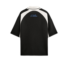 Load image into Gallery viewer, Colour Block Polo T-Shirt With Slogans - Aesthetic Gen
