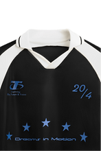 Load image into Gallery viewer, Colour Block Polo T-Shirt With Slogans - Aesthetic Gen
